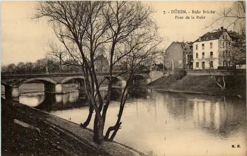 Düren, Rur-Brücke -514350