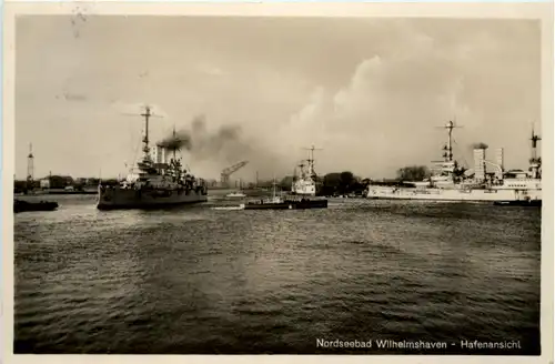 Wilhelmshaven - Hafenansicht -499804