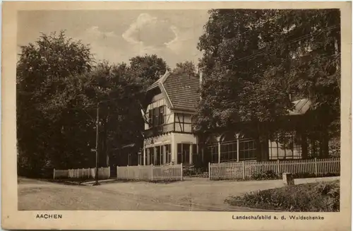 Aachen, Landschaftsbild a.d. Waldschänke -514692