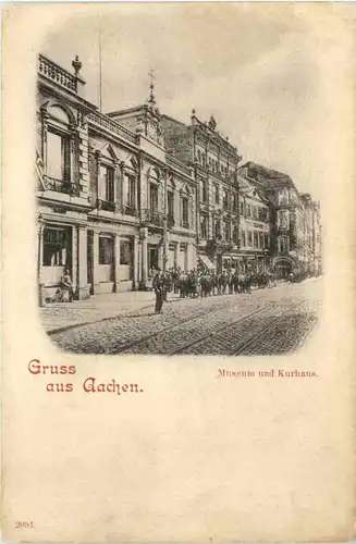 Aachen, Museum und Kurhaus -515686