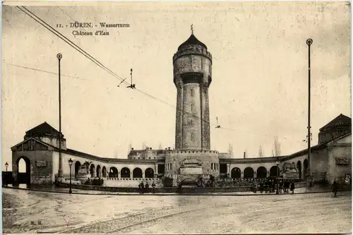 Düren, Wasserturm -514474