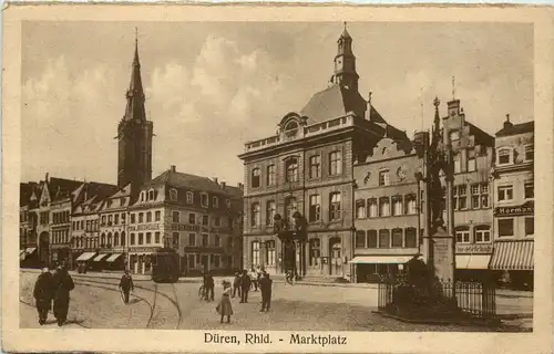 Düren, Marktplatz -515376