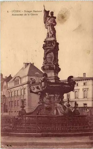 Düren, Krieger-Denkmal -513364