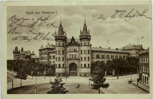 Aachen, Gruss aus Kaserne I -514992