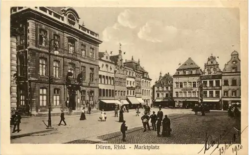 Düren, Marktplatz -515576