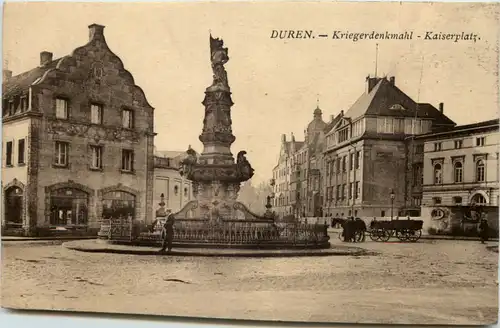 Düren, Kriegerdenkmal - Kaiserplatz -514428