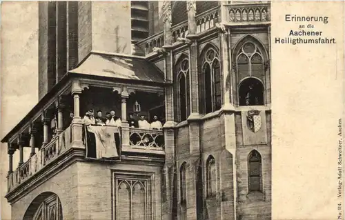 Aachen, Erinnerung an die Aachener Heiligtumsfahrt -514902