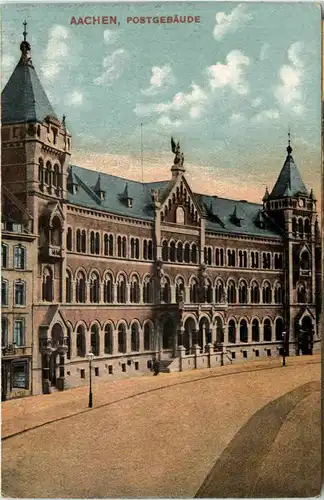 Aachen, Postgebäude -514990