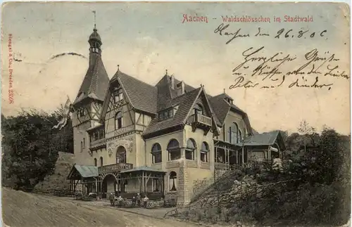 Aachen, Waldschlösschen im Stadtwald -514688