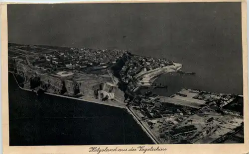 Helgoland, aus der Vogelschau -515074