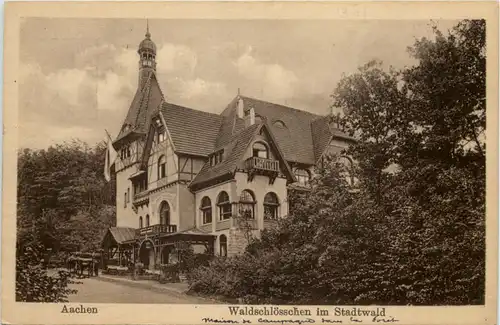 Aachen, Waldschlösschen im Stadtwald -514828