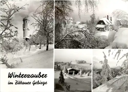 Winterzauber im Zittauer Gebirge, div. Bilder -399074