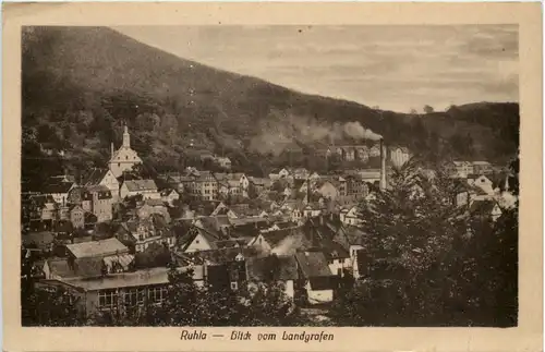 Ruhla i.Thür., Blick vom Landgrafen -516720