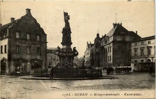 Düren, Kriegerdenkmal - Kaiserplatz -514184