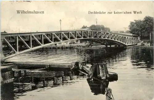 Wilhelmshaven - Drehbrücke -488640