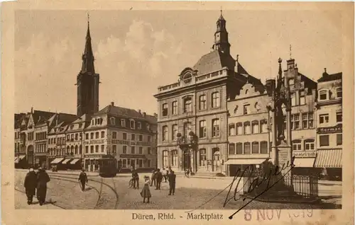 Düren, Marktplatz -515582