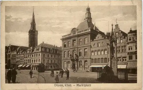 Düren, Marktplatz -515474