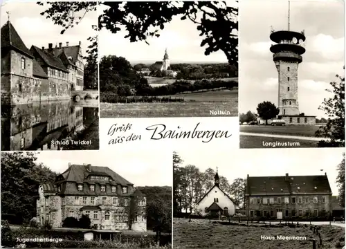 Gruss aus Marienhof aus den Baumbergen, div. Bilder, Nottuln Kr. Münster -515268