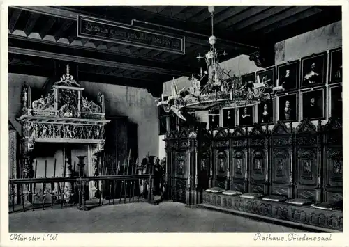 Münster i. W., Rathaus, Friedenssaal -516432