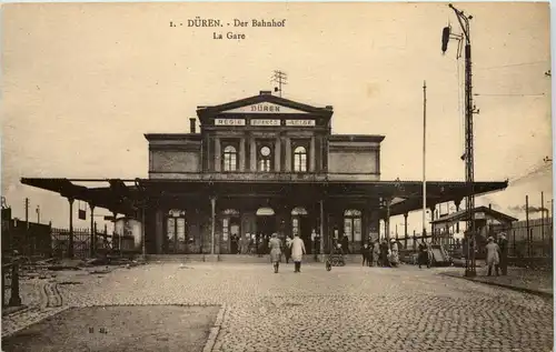 Düren, Der Bahnhof -515368