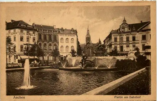 Aachen, Partie am Bahnhof -515734