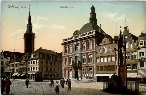 Düren, Marktplatz -515488