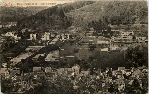 Ruhla, Hotel Bellevue u. Hotel Landgraf -516690