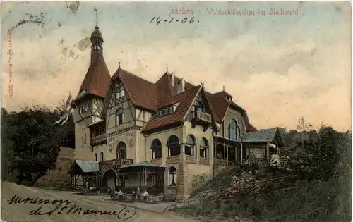 Aachen, Waldschlösschen im Stadtwald -514644