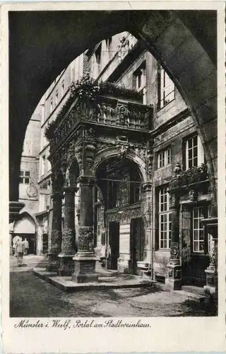 Münster i. W., Portal am Stadtweinhaus -516270