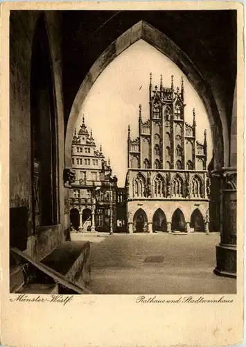 Münster i. W., Rathaus und Stadtweinhaus -516120