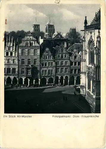 Münster i. W., Prizipalmarkt, Dom, Frauenkirche -516128