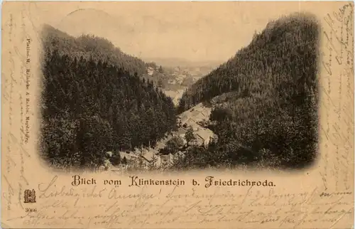 Friedrichroda, Blick vom Klinkenstein -516928