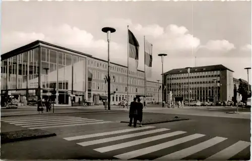 Münster i. W., Bahnhof und Post -517526