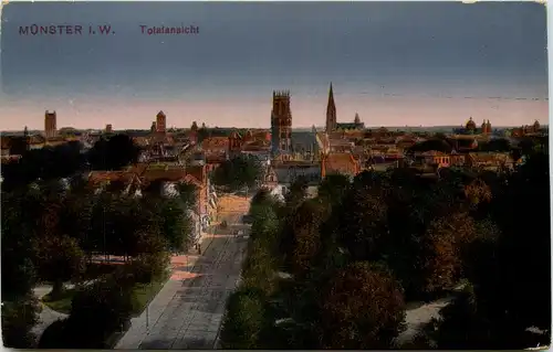 Münster i. W., Totalansicht -516192