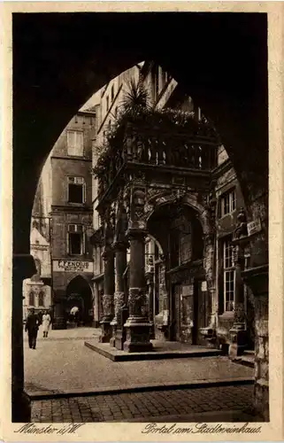 Münster i. W., Portal am Stadtweinhaus -516406
