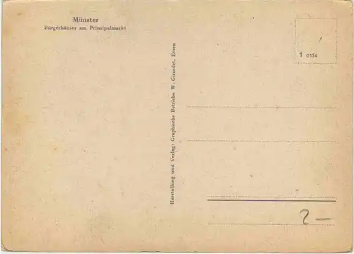 Münster i. W., Bürgerhäuser am Prinzipalmarkt -516106