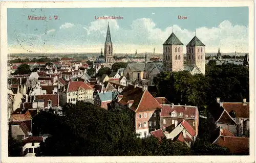 Münster i. W., Dom u. Lambertikirche -516464