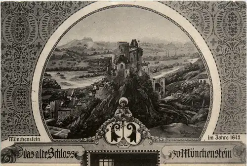Das alte Schloss zu Münchenstein -489744