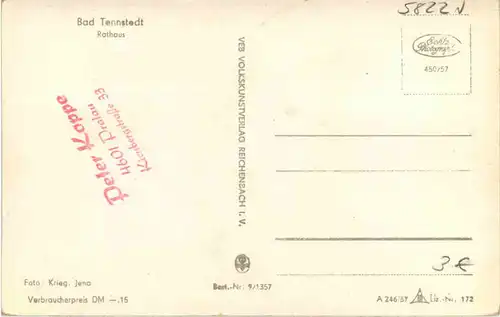 Bad Tennstedt, Rathaus -516774