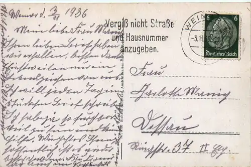 Weimar, Schiller und Goethe-Denkmal -500388