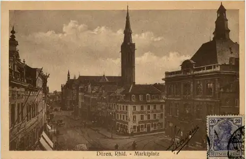 Düren, Marktplatz -515384