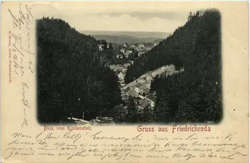 Friedrichroda, Grüsse -516934