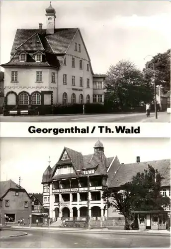 Georgenthal in Thüringen,, Ferienheim Clara Zetkin und Hotel Deutscher Ho -518188