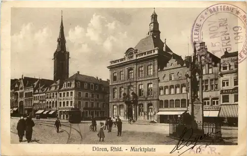 Düren, Marktplatz -515584