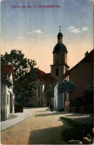 Gruss aus Orhrdruf i. Thür., Partie an der St. Michaeliskirche -516882