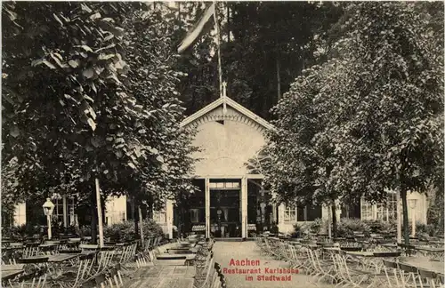 Aachen, Restaurant Karlshöhe im Stadtwald -515644