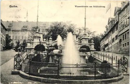 Gotha, Wasserkünste am Schlossberg -518304