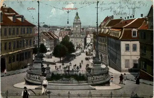 Gotha, Hauptmarkt -518324