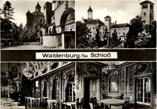 Waldenburg/Sa., Schloss, div. Bilder -500866