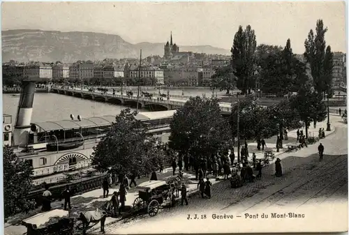 Geneve - Pont du Mont-Blanc -490404